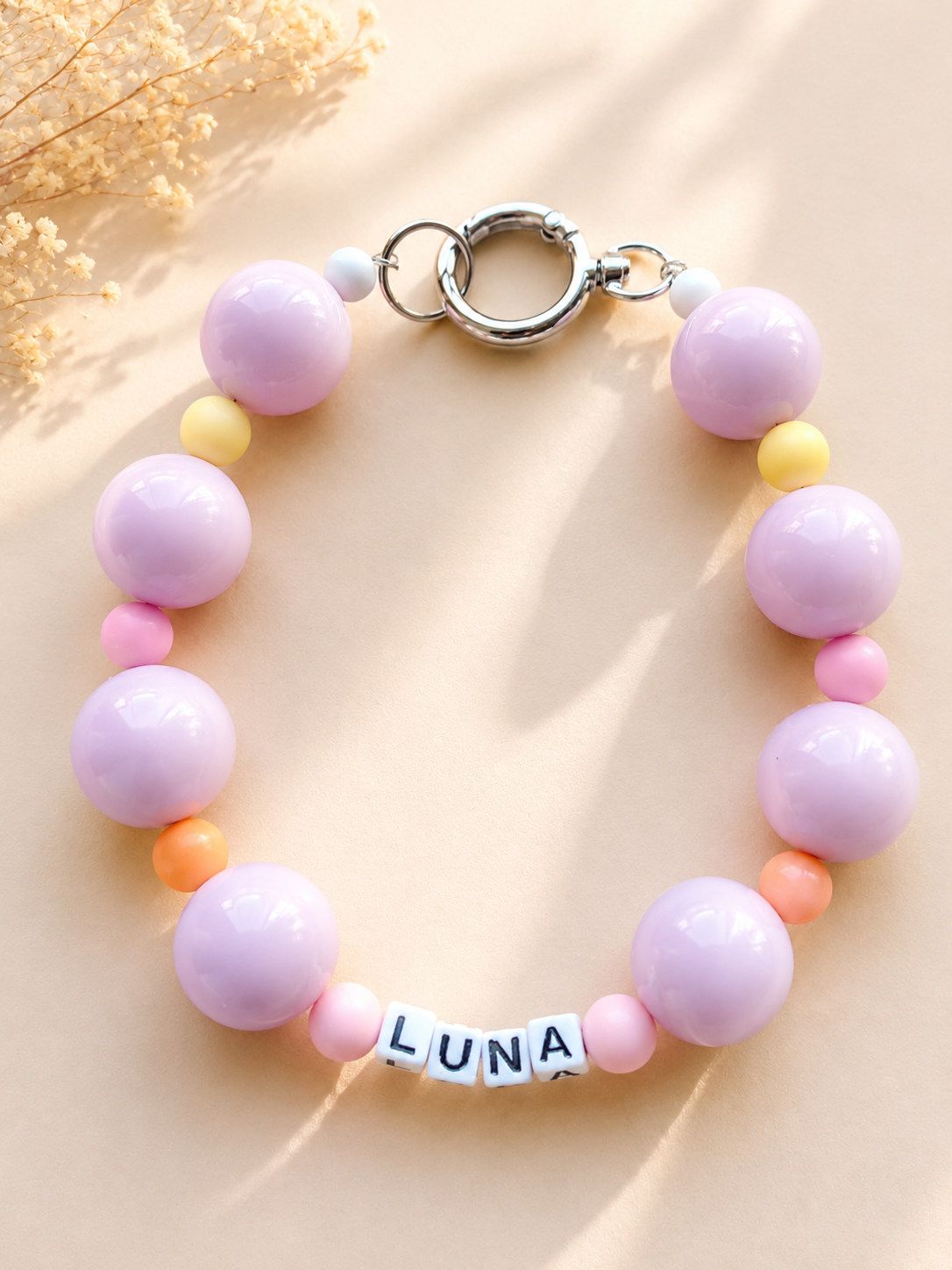 Collar artesanal personalizado Luna