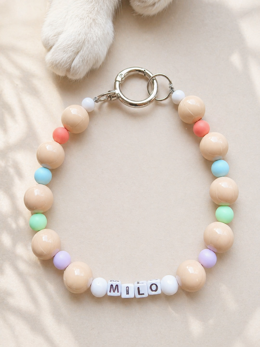 Collar artesanal personalizado Milo